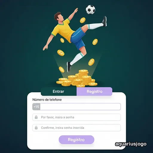 Ilustração de Descubra o cadastro ágil no aquariusjogo