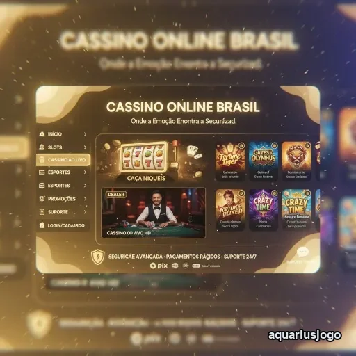 Ilustração de Aproveite a experiência de cassino ao vivo na aquariusjogo