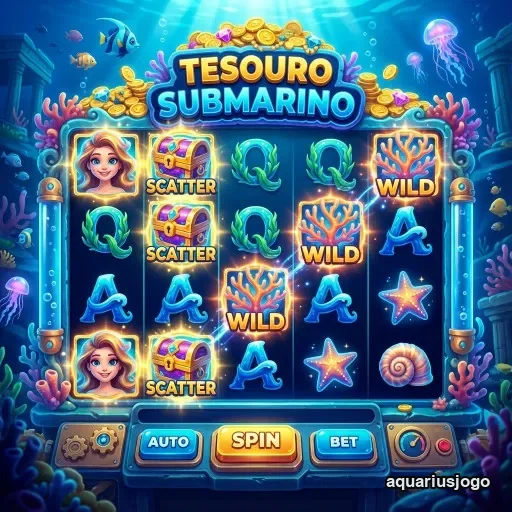 Ilustração de Descubra o mundo de jogos online no aquariusjogo