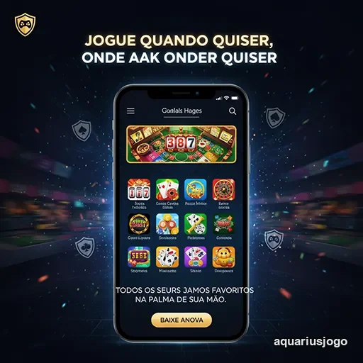 Ilustração de Descubra a plataforma de jogos AQUARIUSJOGO com segurança inigualável