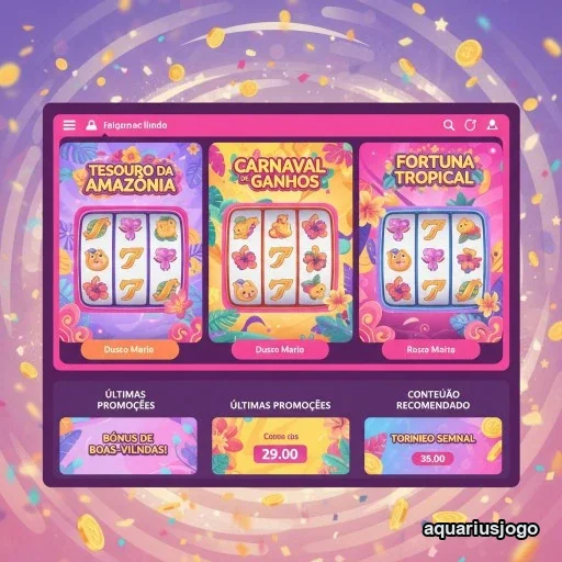 Ilustração de Descubra as promoções e bônus do aquariusjogo